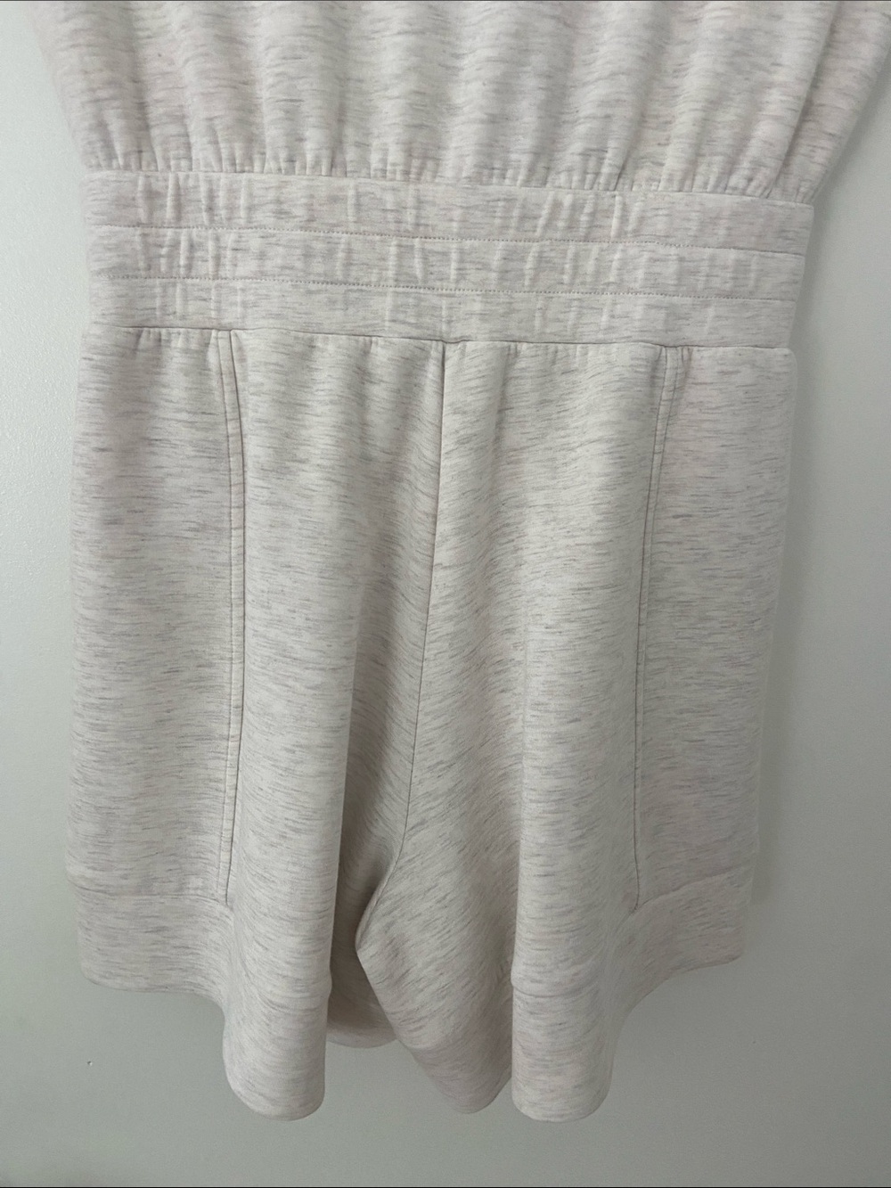 Varley Linvale Playsuit in Ivory Marl - Picture 16 of 16